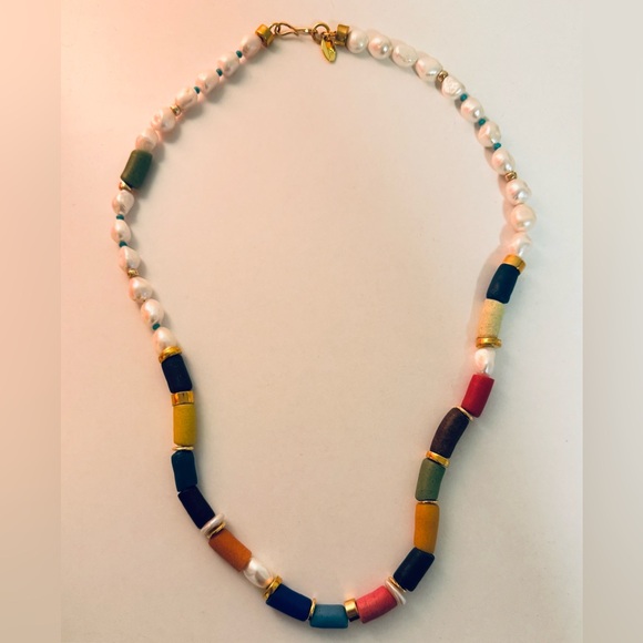 Lizzie Fortunato Daydreamer Pearl & Beaded Long Necklace - Picture 4 of 5